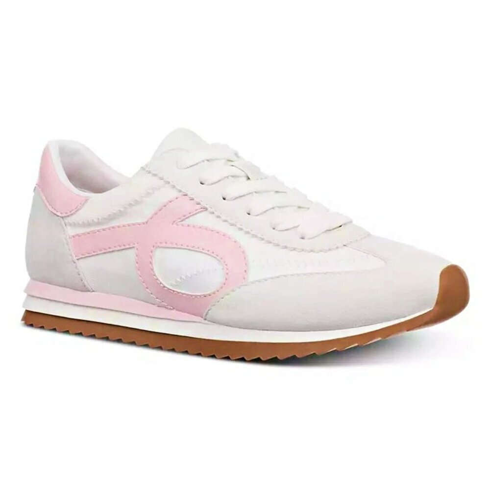 On 34th Women's Madisonn Colorblock Sneakers Tan/Pink/Bone Size 9.5 (MSRP $80)